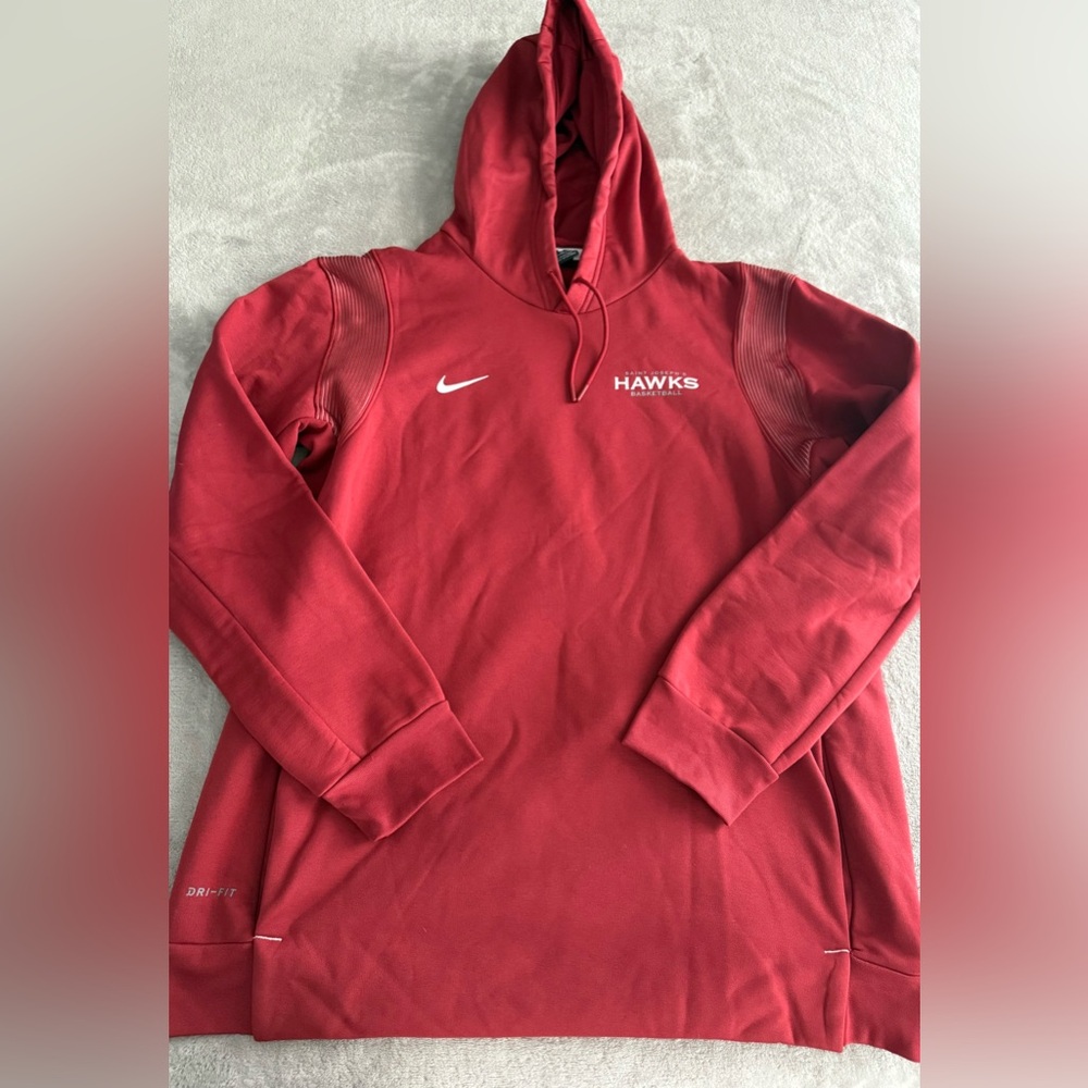 Nike Dri-Fit St. Joseph’s University Hawks Basketball Hoodie Men’s XL in Maroon